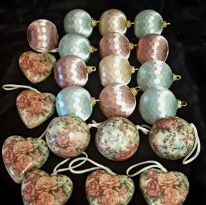 Vintage Christmas ornaments